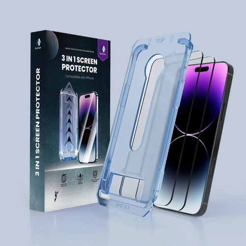 3-w-1 Szkło Ochronne - iPhone