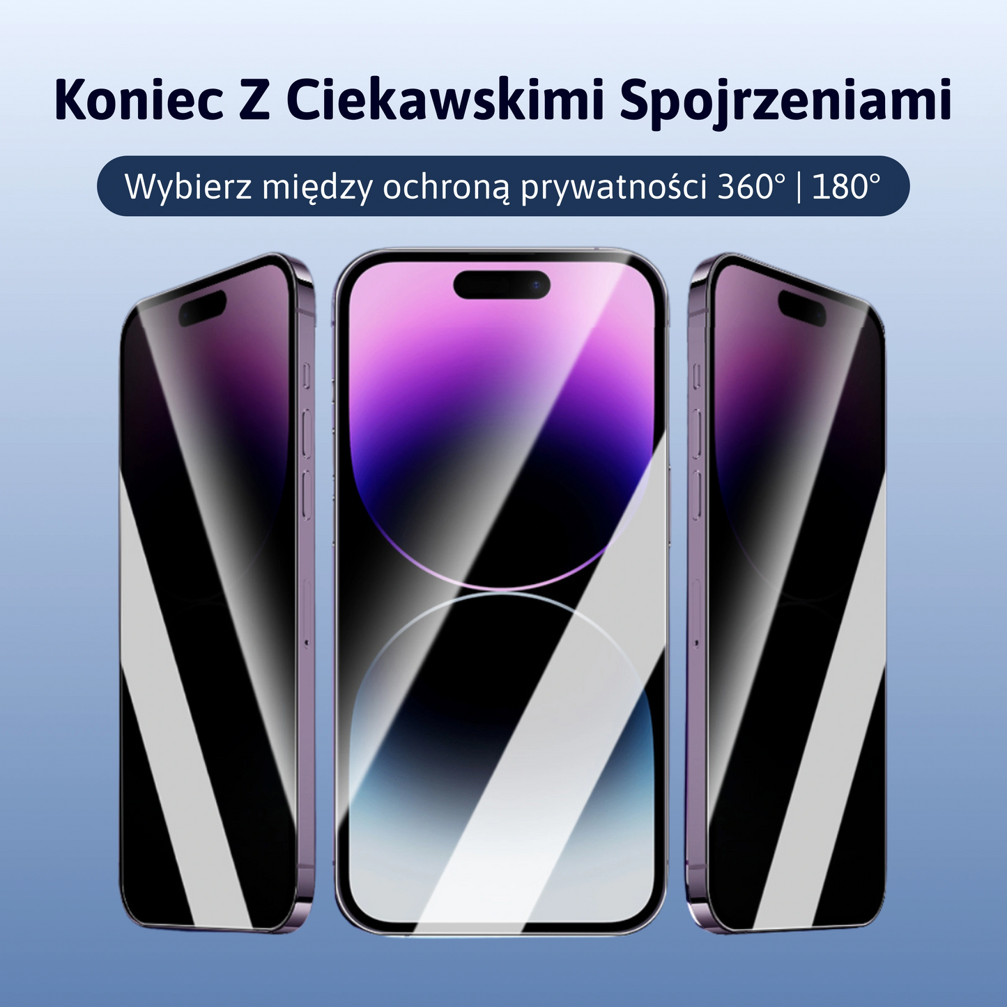 3-w-1 Szkło Ochronne - iPhone