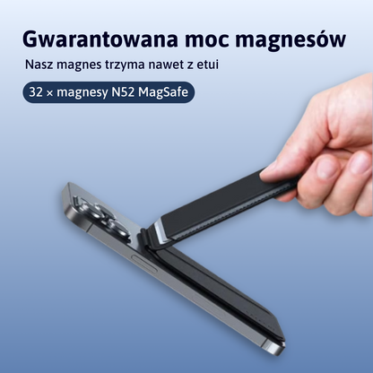 Składany skórzany portfel