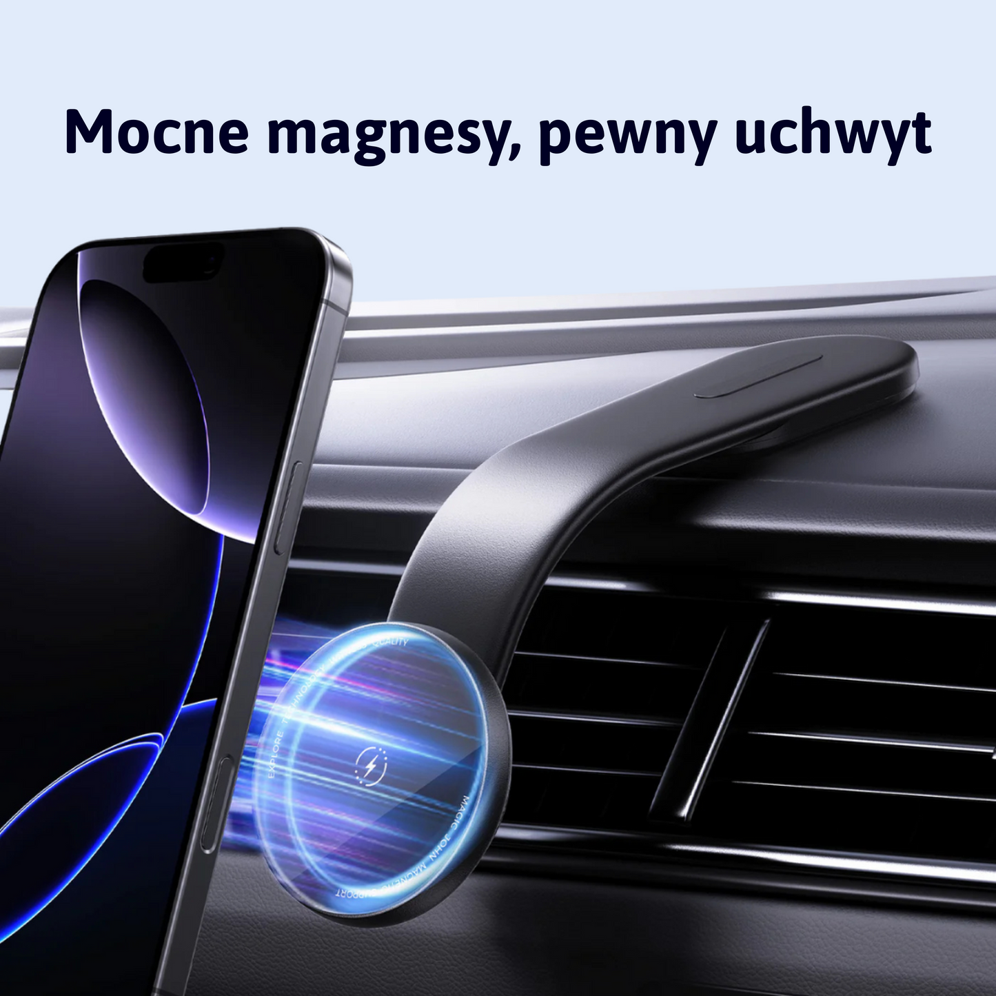 Magnetyczny uchwyt samochodowy