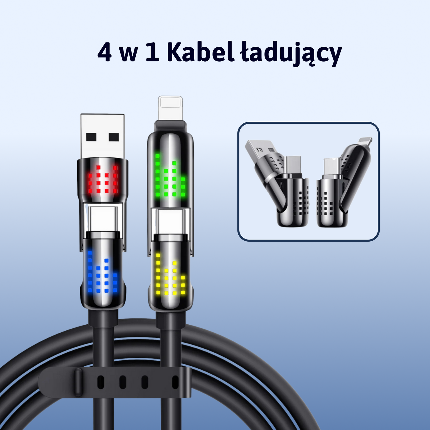 4 w 1 Kabel ładujący