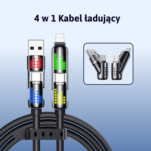 4 w 1 Kabel ładujący