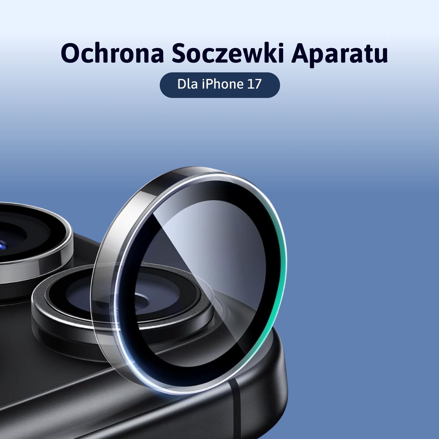 Ochrona soczewki iPhone 17/ Air/ Pro/ Pro Max