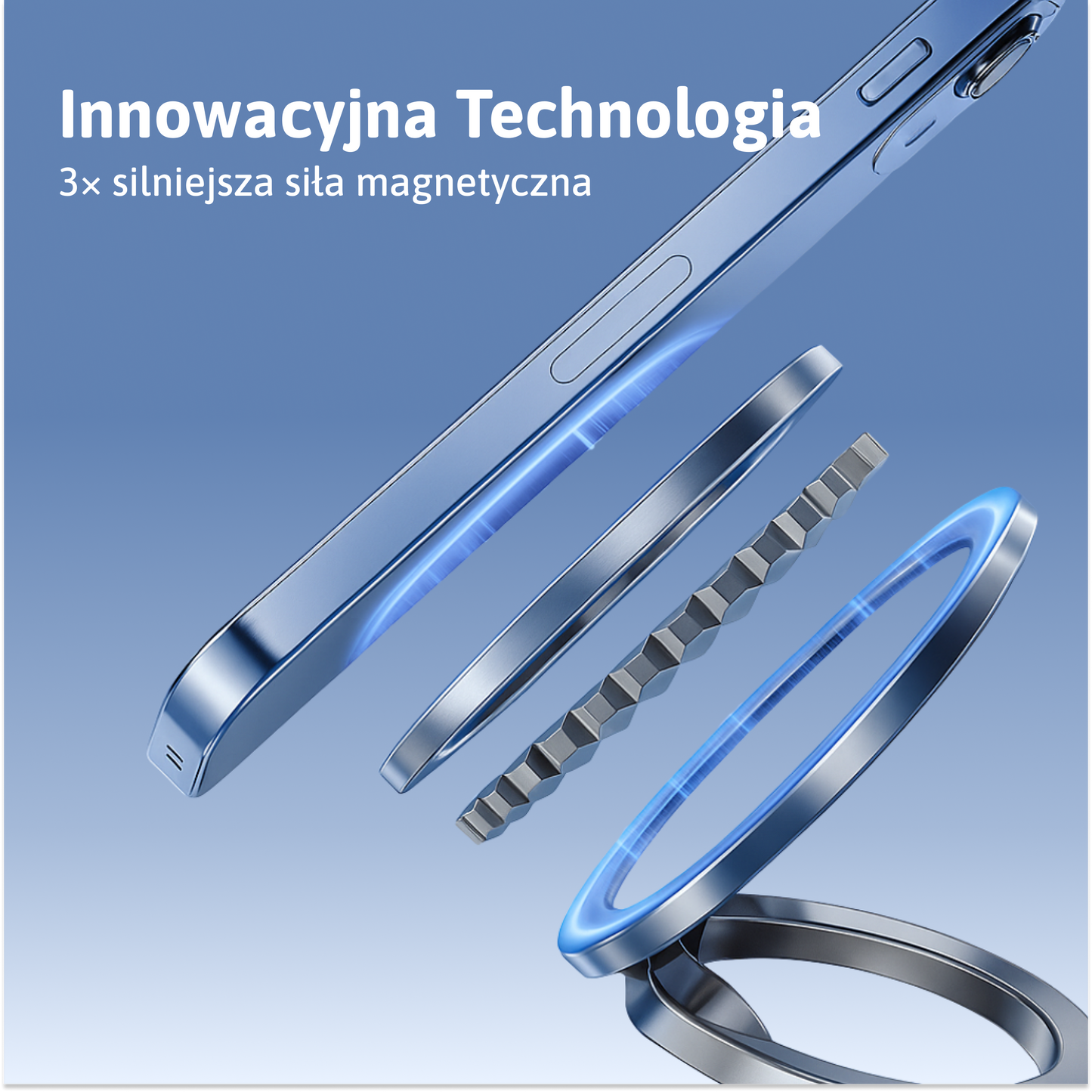 Magnetyczny Uchwyt na Telefon 360°