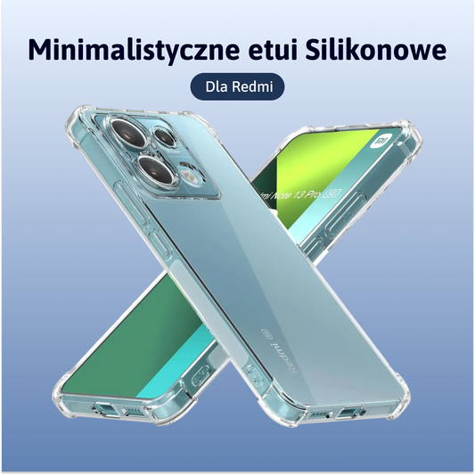 Minimalistyczne etui Silikonowe Redmi