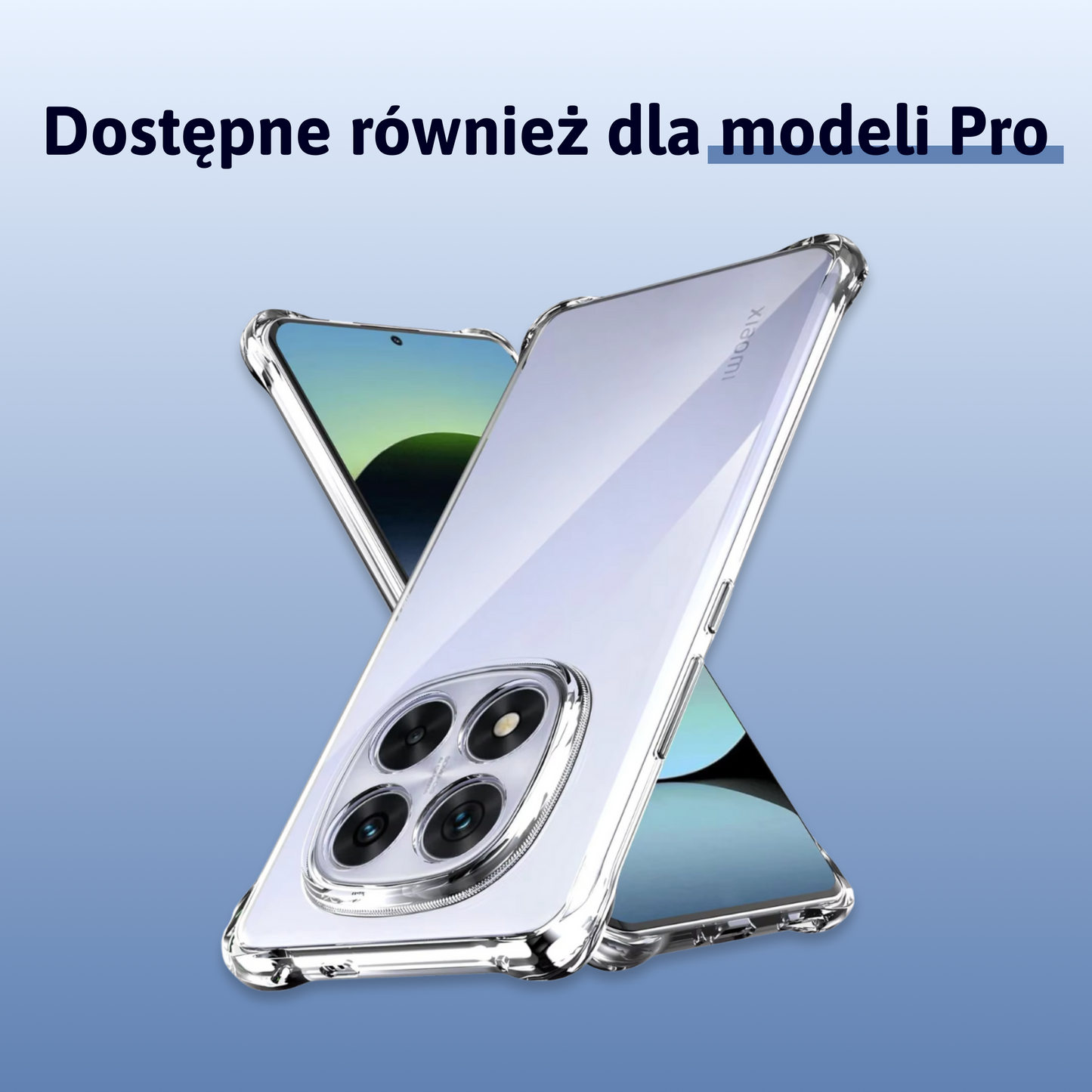 Minimalistyczne etui Silikonowe Redmi