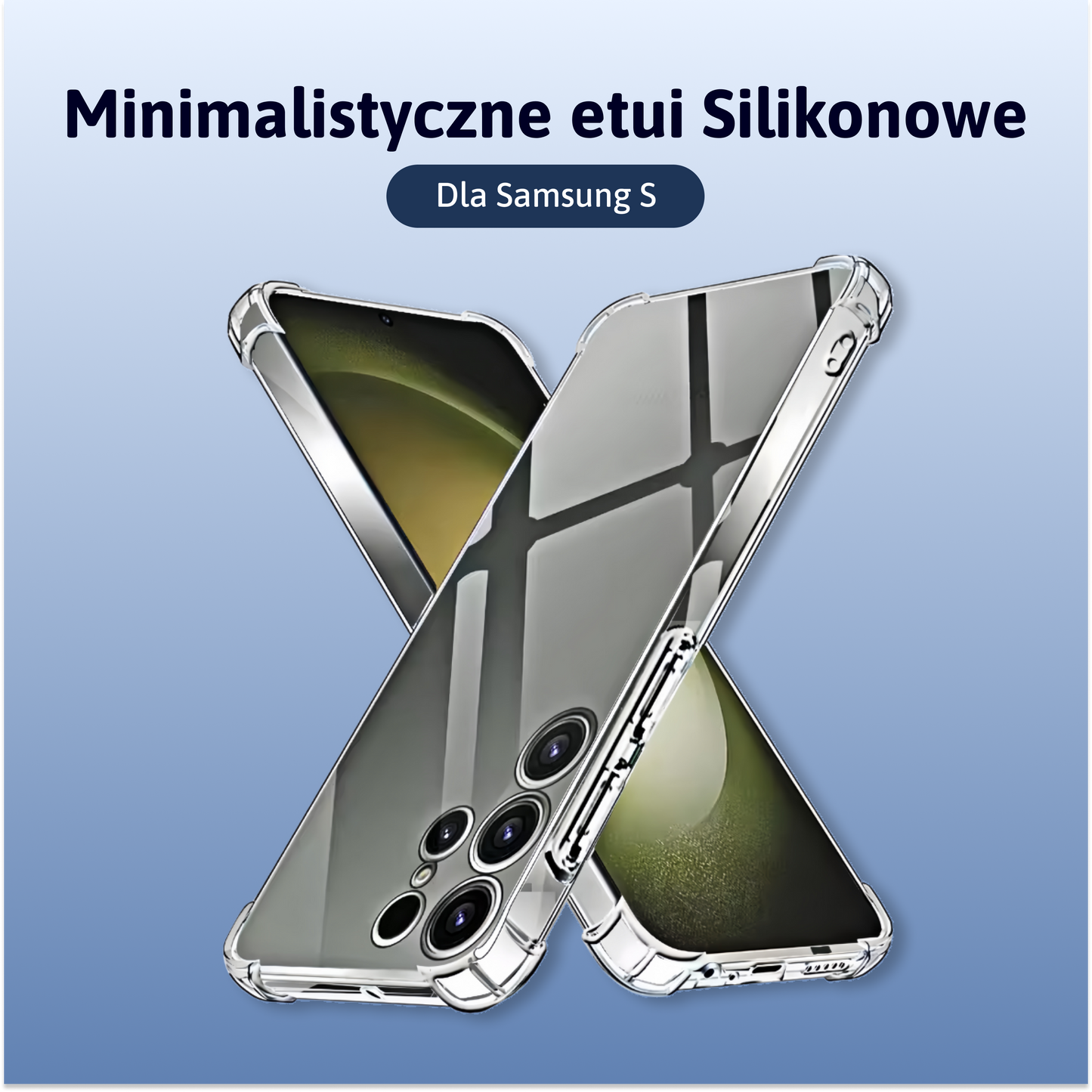 Minimalistyczne etui Silikonowe Samsung S
