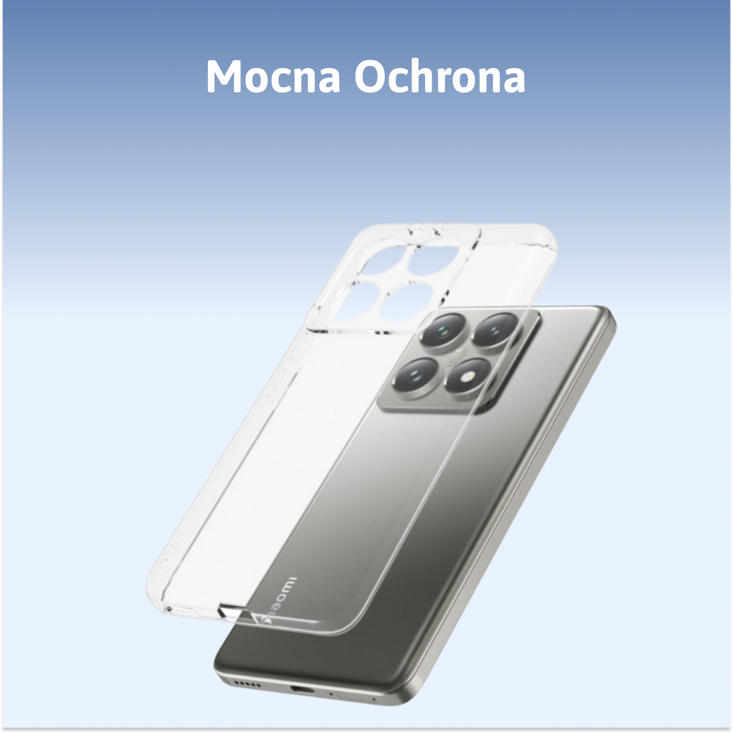 Minimalistyczne etui Silikonowe Xiaomi