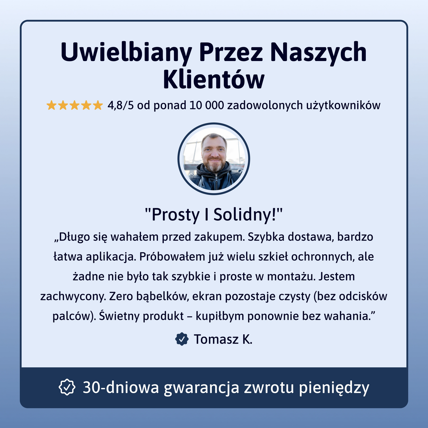 3-w-1 Szkło Ochronne - iPhone