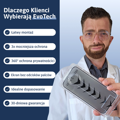 3-w-1 Szkło Ochronne - iPhone