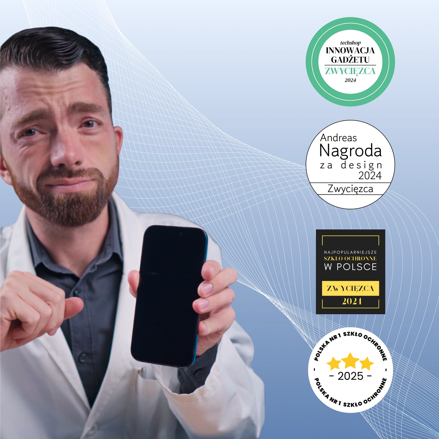 3-w-1 Szkło Ochronne - iPhone